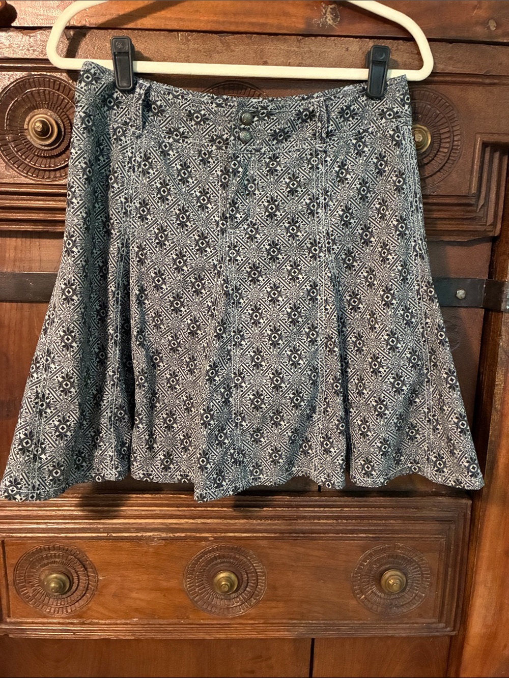 Black and White Athleta Skort